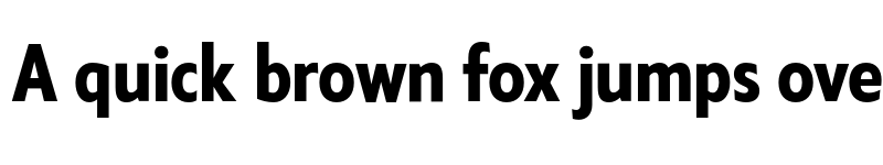 Preview of FONTSPRING DEMO - Klein Condensed Bold font