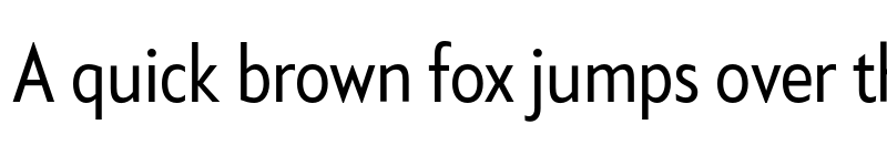 Preview of FONTSPRING DEMO - Klein Condensed Book Regular font