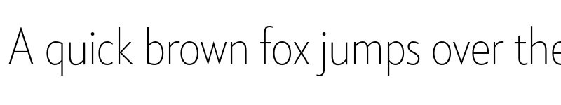 Preview of FONTSPRING DEMO - Klein Condensed Extralight Regular font