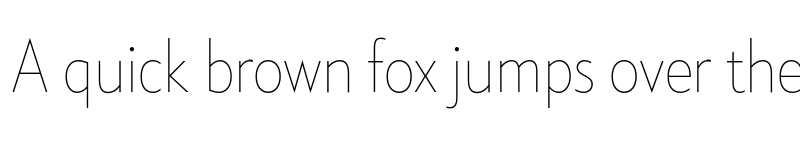 Preview of FONTSPRING DEMO - Klein Condensed Thin Regular font