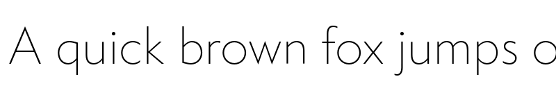 Preview of FONTSPRING DEMO - Klein Extralight Regular font