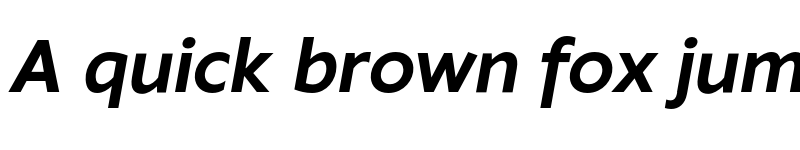 Preview of FONTSPRING DEMO - Klein Text Bold Italic font