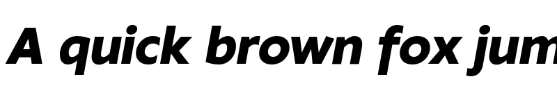 Preview of FONTSPRING DEMO - Klein Text Extrabold Italic font