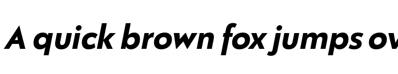 Preview of FONTSPRING DEMO - Klik Bold Italic Regular font