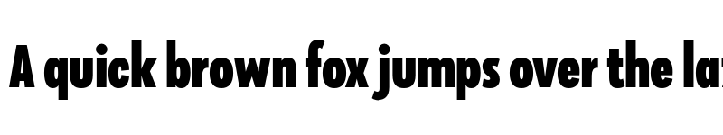 Preview of FONTSPRING DEMO - Klik ExtraBold Condensed Regular font