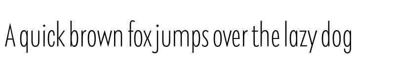 Preview of FONTSPRING DEMO - Klik ExtraLight Condensed Regular font