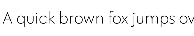 Preview of FONTSPRING DEMO - Klik Extralight Regular font