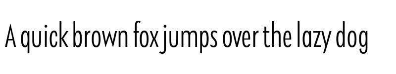 Preview of FONTSPRING DEMO - Klik Light Condensed Regular font