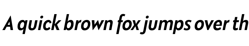Preview of FONTSPRING DEMO - Klik Medium Narrow Italic Regular font