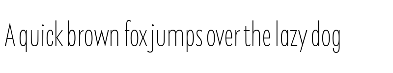 Preview of FONTSPRING DEMO - Klik Thin Condensed Regular font