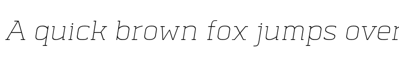 Preview of FONTSPRING DEMO - Klimt Hairline Oblique Regular font