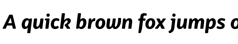 Preview of FONTSPRING DEMO - Knedle Bold Italic font