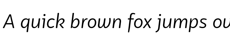 Preview of FONTSPRING DEMO - Knedle Light Italic font