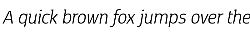 Preview of FONTSPRING DEMO - Kobenhavn C Light Italic font