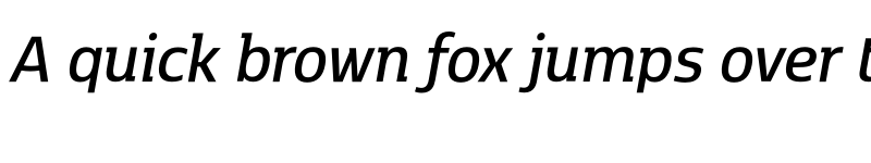 Preview of FONTSPRING DEMO - Kobenhavn C SemiBold Italic font