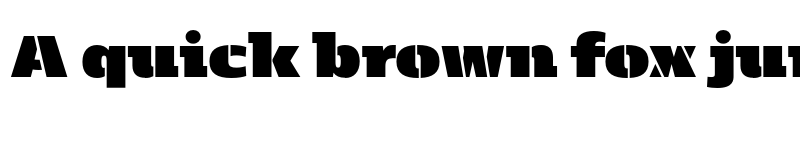 Preview of FONTSPRING DEMO - Kobenhavn C Stencil Heavy Regular font