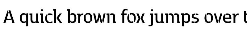 Preview of FONTSPRING DEMO - Kobenhavn C Stencil SemiBold Regular font