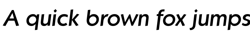 Preview of FONTSPRING DEMO - Koblenz Serial Medium Italic font