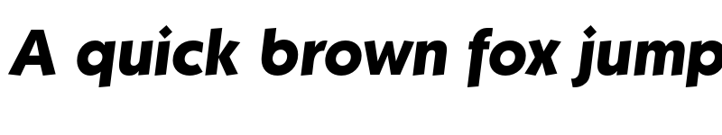 Preview of FONTSPRING DEMO - Koblenz Serial Xbold Italic font