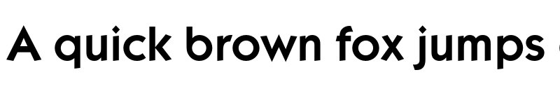 Preview of FONTSPRING DEMO - Koch Geometric Bold font