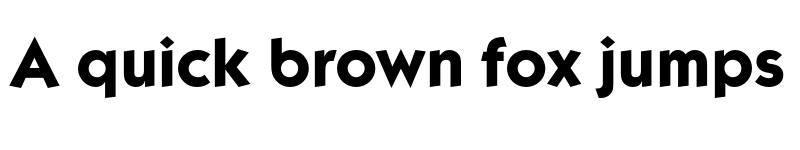 Preview of FONTSPRING DEMO - Koch Geometric Medium Bold font