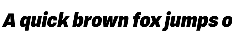 Preview of FONTSPRING DEMO - Konkret Grotesk Pro ExtraBold Italic font