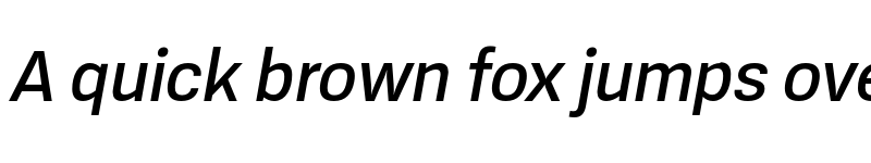 Preview of FONTSPRING DEMO - Konkret Grotesk Pro Medium Italic font