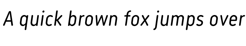 Preview of FONTSPRING DEMO - Korb Italic font