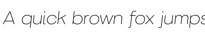 Preview of FONTSPRING DEMO - Korbin Light Italic font