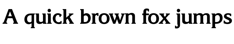 Preview of FONTSPRING DEMO - Korinth Serial Bold font