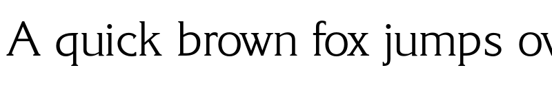 Preview of FONTSPRING DEMO - Korinth Serial Light Regular font
