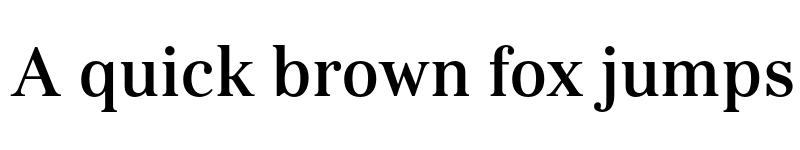 Preview of FONTSPRING DEMO - KosticSerif Md Regular font