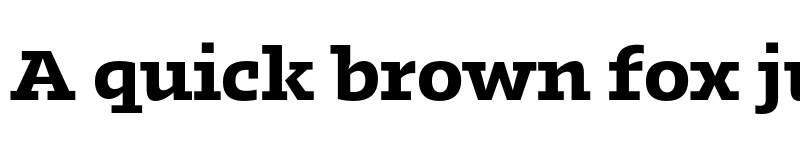 Preview of FONTSPRING DEMO - Kotto Slab Bold Regular font