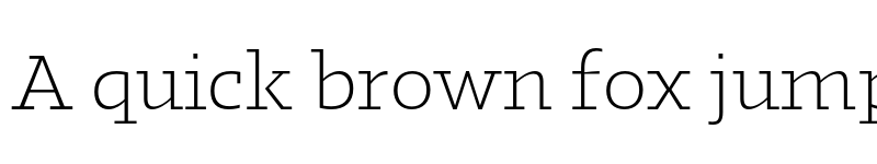 Preview of FONTSPRING DEMO - Kotto Slab Light Regular font