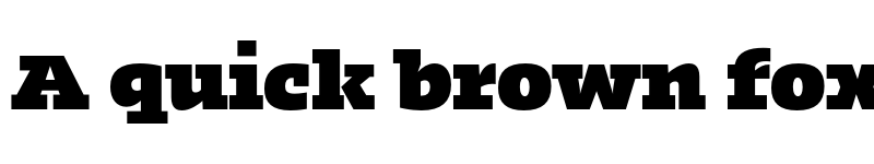 Preview of FONTSPRING DEMO - Kotto Slab Ultra Regular font