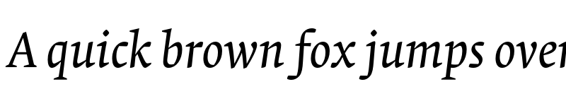 Preview of FONTSPRING DEMO - Krete Italic font