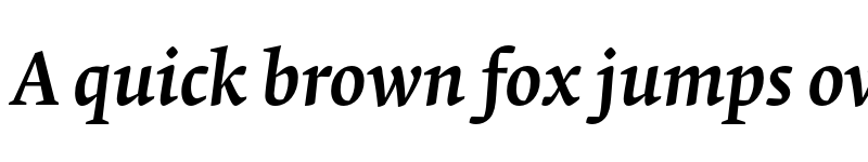 Preview of FONTSPRING DEMO - Krete Medium Italic font