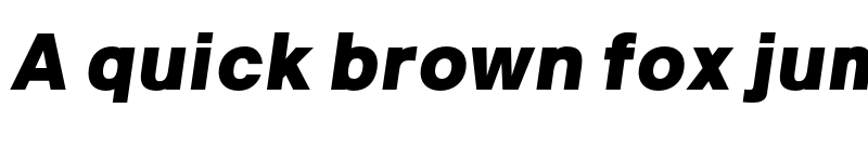 Preview of FONTSPRING DEMO - Kropotkin Black Obli Black Obli font