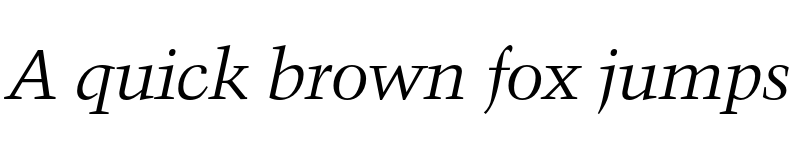 Preview of FONTSPRING DEMO - Kuenstler 480 BT Italic font