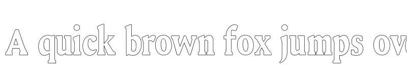 Preview of FONTSPRING DEMO - Kula Out Line Regular font