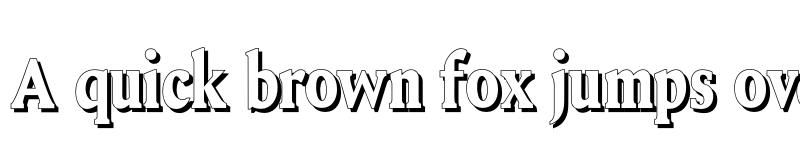 Preview of FONTSPRING DEMO - Kula Shedow Regular font