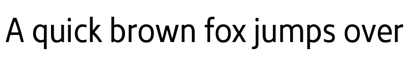 Preview of FONTSPRING DEMO - Kyrial Sans Pro Regular Cond Regular font