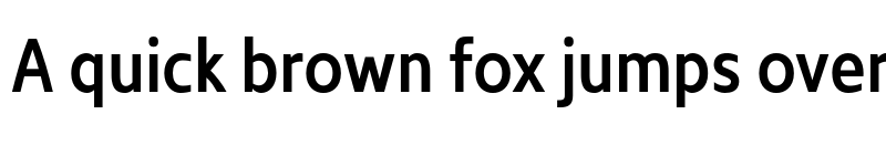 Preview of FONTSPRING DEMO - Kyrial Sans Pro SemiBold Cond Regular font