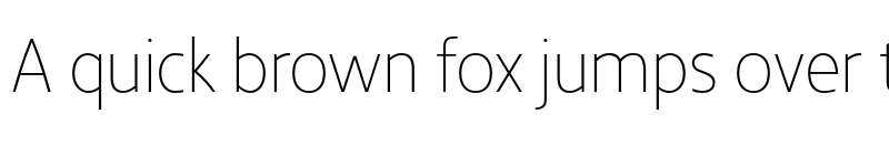 Preview of FONTSPRING DEMO - Kyrial Sans Pro Ult Light Cond Regular font