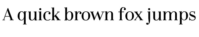 Preview of FONTSPRING DEMO - LaBodoni Plain-Num font