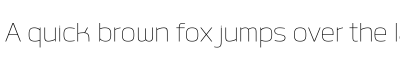 Preview of FONTSPRING DEMO - Labrador A Thin Hairline Bold font