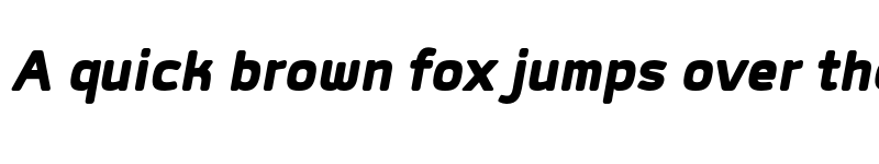 Preview of FONTSPRING DEMO - Labrador B Black Italic font