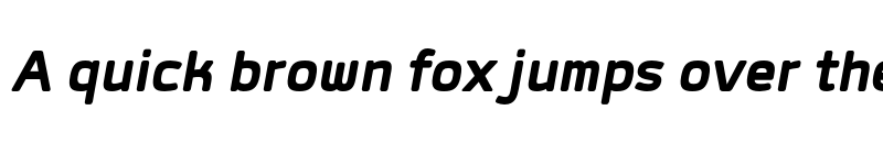 Preview of FONTSPRING DEMO - Labrador B ExtBd Italic font