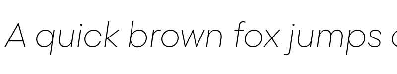 Preview of FONTSPRING DEMO - Lader ExLight Italic font