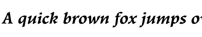 Preview of FONTSPRING DEMO - Ladoga Bold Italic font